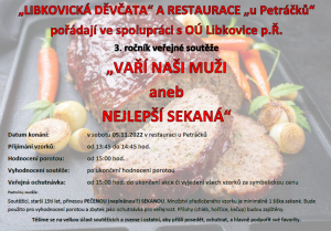 "Vaří naši muži aneb NEJLEPŠÍ SEKANÁ" 1